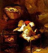 Sir Edwin Landseer The Cats Paw oil painting artist